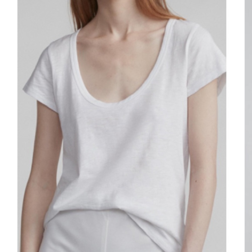 Rag and Bone white T
